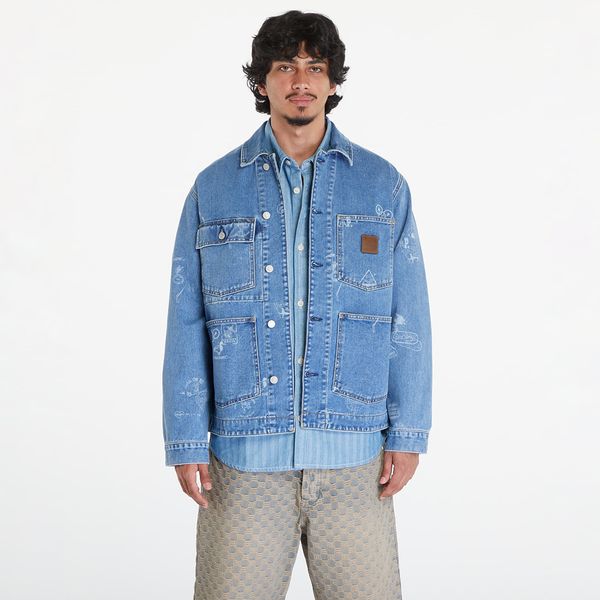 Carhartt WIP Jakna Carhartt WIP Stamp Jacket UNISEX Stamp Print/ Blue Bleached S