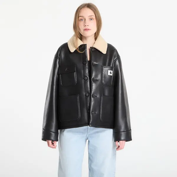 Carhartt WIP Jakna Carhartt WIP W' Shepton OG Michigan Coat Black/ Natural L