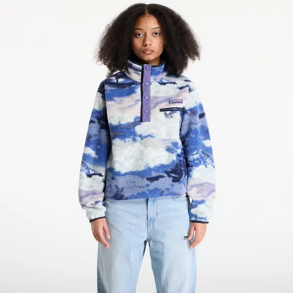 Columbia Jakna Columbia Helvetia™ II Cropped Sherpa Half Snap Fleece With Print Nocturnal/ Dreaming S