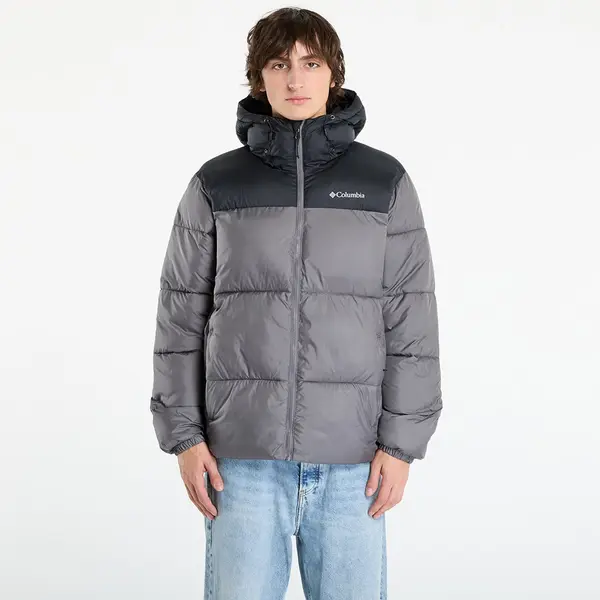 Columbia Jakna Columbia Puffect™ II Hooded Jacket City Grey/ Black L
