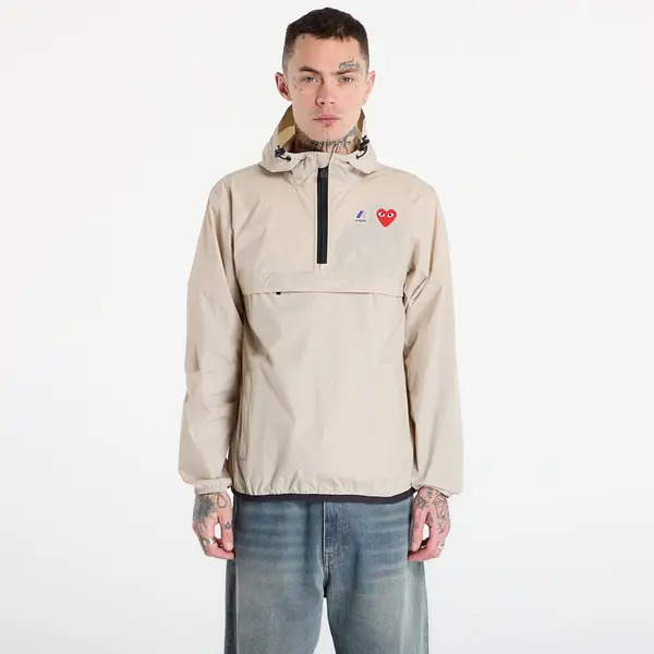 Comme des Garçons PLAY Jakna Comme des Garçons PLAY x K-Way Jacket UNISEX Beige M