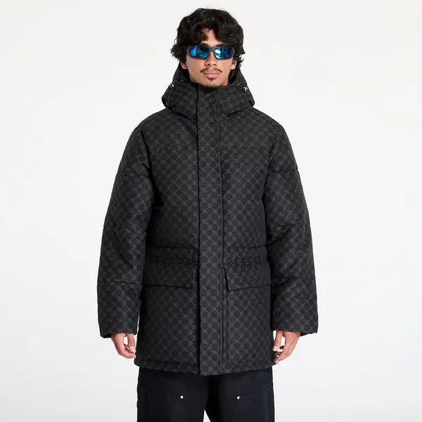 Daily Paper Jakna Daily Paper Oba Cotton Monogram Puffer Black S