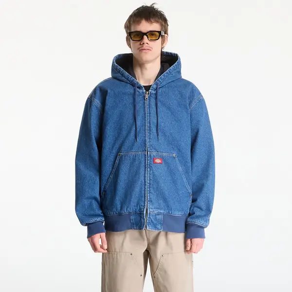Dickies Jakna Dickies Lined Denim Hooded Bomber Classic Blue S