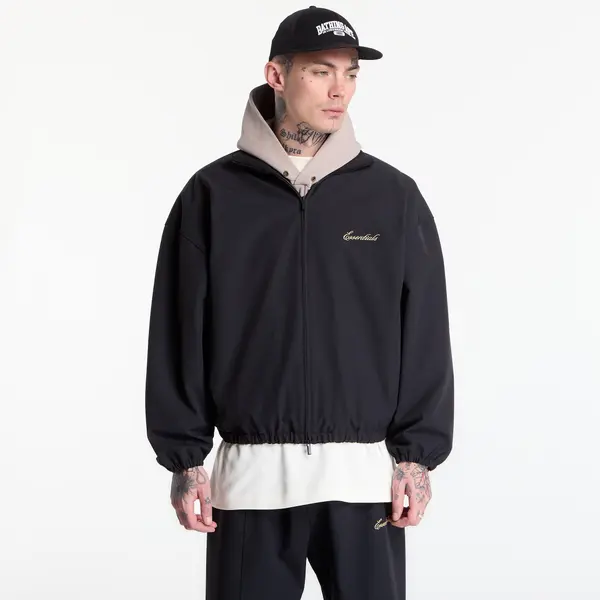 Fear of God Essentials Jakna Fear of God Essentials Signature Full Zip Track Jacket Vintage Black L