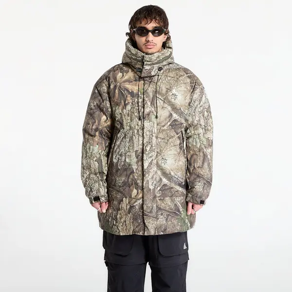 Jordan Jakna Jordan Flight Men's Therma-FIT Down Parka Medium Olive/ Black/ Sail M