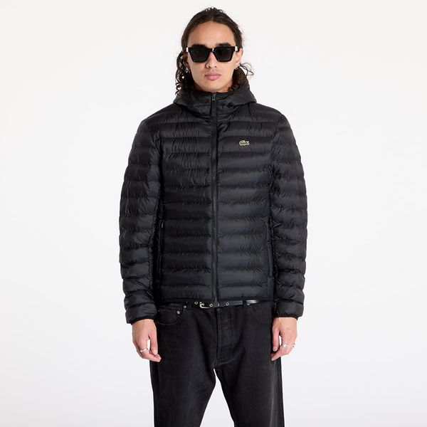 LACOSTE Jakna LACOSTE Water-Repellent Quilted Puffed Jacket Black M