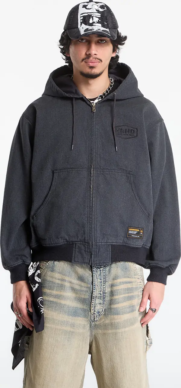 NEIGHBORHOOD Jakna NEIGHBORHOOD Zip Hooded Jacket Black S