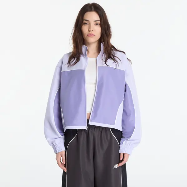 New Balance Jakna New Balance Trackside Woven Jacket Dark Smoked Violet L