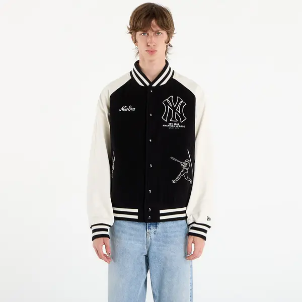 New Era Jakna New Era MLB Varsity Jacket New York Yankees UNISEX Black L