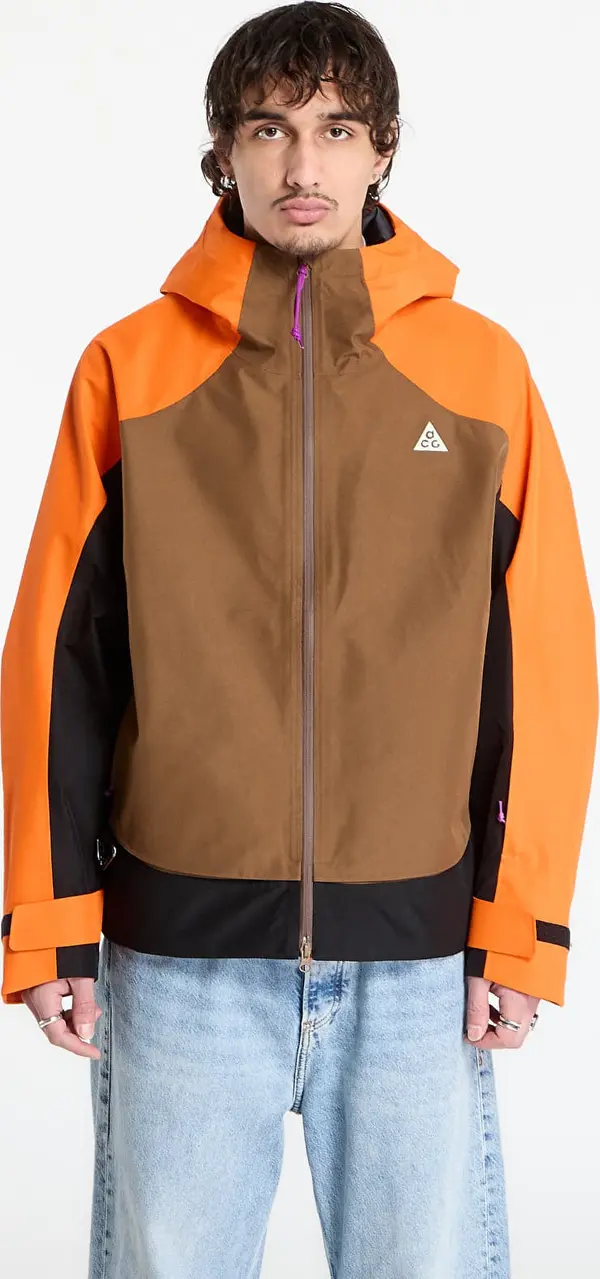 Nike Jakna Nike ACG "Mystery Lights" Snow Jacket Safety Orange/ Mosswood Brown/ Black/ Black L