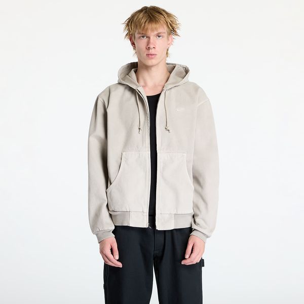 Nike Jakna Nike Life Men's Full-Zip Unlined Jacket Light Iron Ore/ Light Iron Ore XS