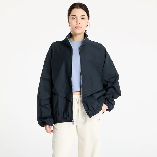 Nike Jakna Nike Sportswear Collection Women's Oversized Windrunner Twill Jacket Black/ Black/ Velvet Brown L