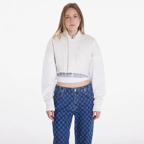 Nike Jakna Nike Sportswear Destroyer Women's Cropped Canvas Jacket Phantom/ Summit White/ Summit White M