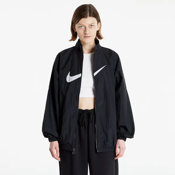 Nike Jakna Nike Sportswear Essential Woven Jacket Black/ White L