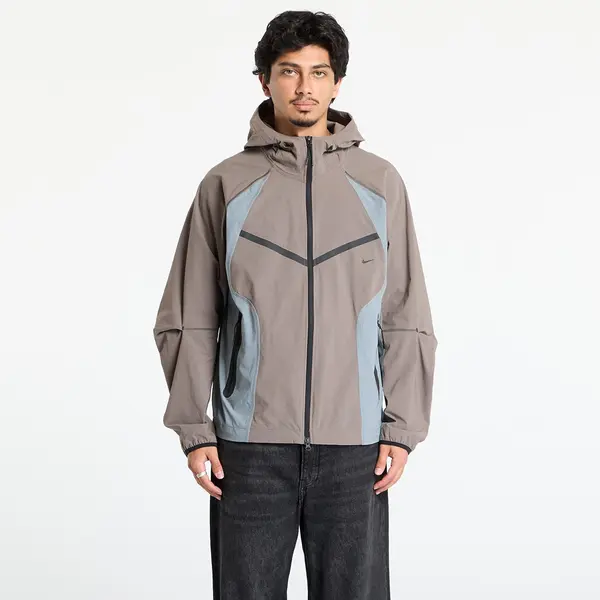 Nike Jakna Nike Tech Men's Dri-FIT Woven Color-Block Windrunner Loose Jacket Cave Stone/ Cool Grey/ Black XXL