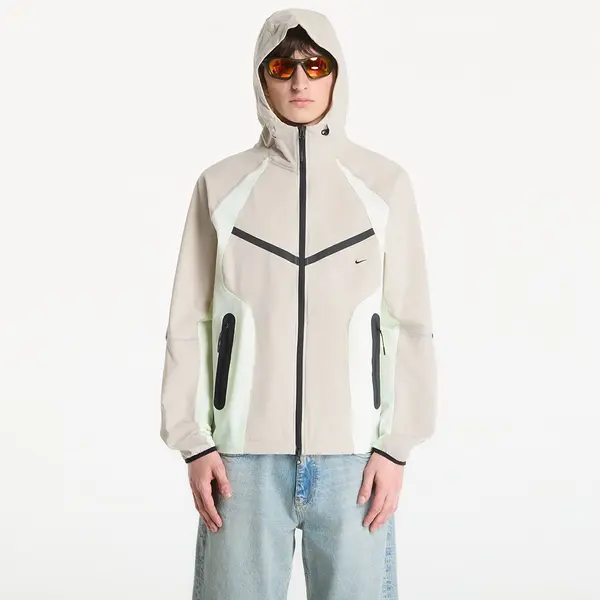 Nike Jakna Nike Tech Men's Dri-FIT Woven Full-Zip Color-Block Windrunner Jacket Cream Ii/ Volt Tint/ Black XXL