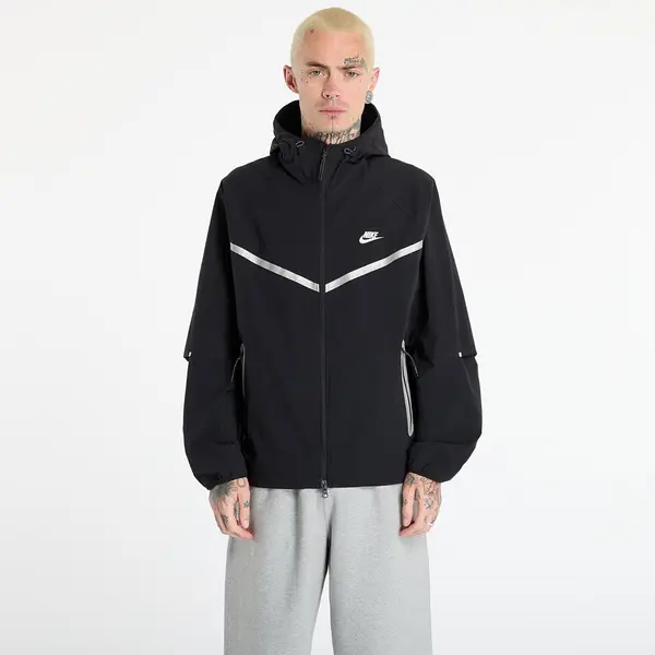 Nike Jakna Nike Tech Men's Full-Zip Woven Windrunner Jacket Black XL