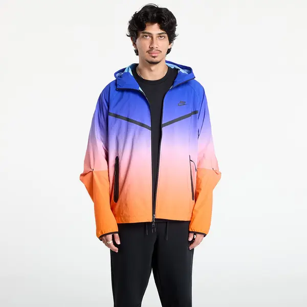 Nike Jakna Nike Tech Men's Woven Full-Zip Jacket Game Royal/ Safety Orange S