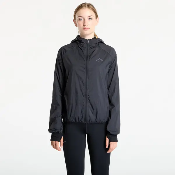 Nike Jakna Nike Trail Women's Repel Running Jacket Black/ White/ Black M