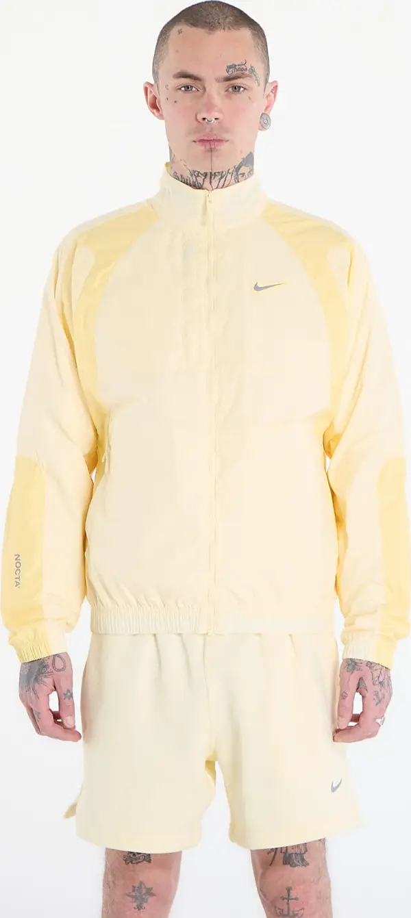 Nike Jakna Nike x NOCTA Northstar Nylon Track Jacket Alabaster/ Lt Laser Orange/ Stealth XL