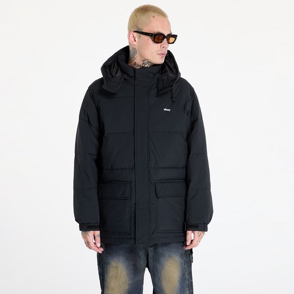 OBEY Clothing Jakna OBEY Brunswick Puffer Black XL