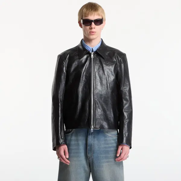 Our Legacy Jakna OUR LEGACY Mini Jacket Top Dyed Black Leather 52