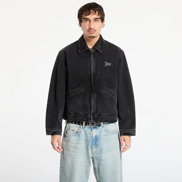 Patta Jakna Patta Washed Canvas Jacket UNISEX Black S