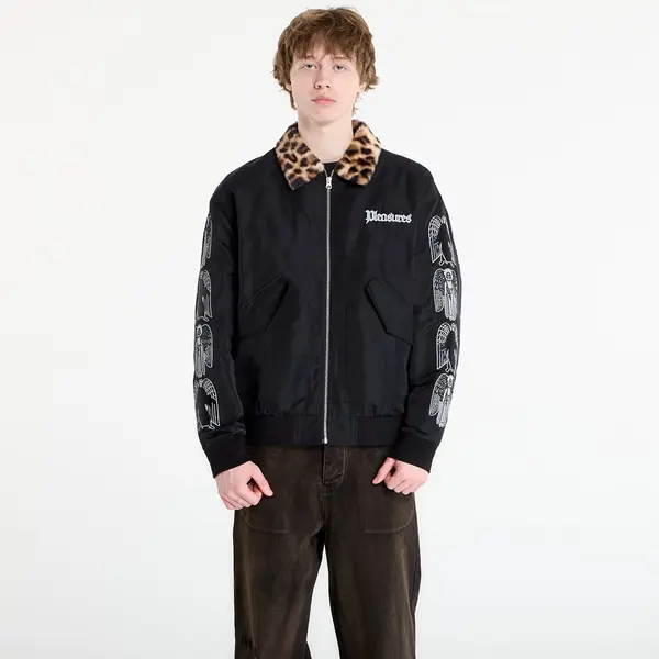 PLEASURES Jakna PLEASURES Angel Demon Flight Jacket Black L