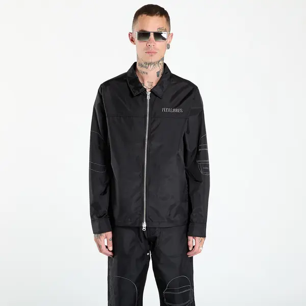PLEASURES Jakna PLEASURES Daft Club Helmets Nylon Work Jacket Black S