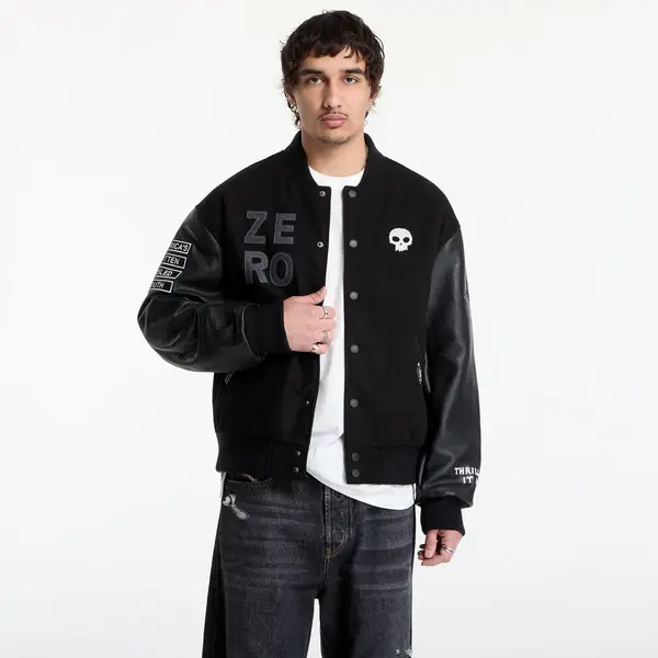 PLEASURES Jakna PLEASURES Zero Pleasures Varsity Jacket Black XL