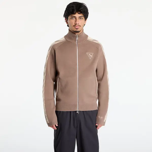 Puma Jakna Puma x REPRESENT T7 Knit Jacket Pine Bark XL