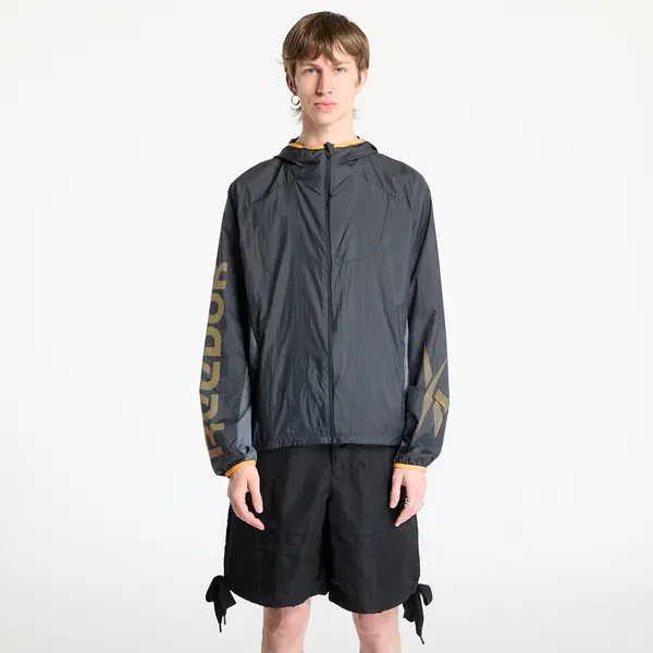 Reebok Jakna Reebok Wind Run Jacket Washed Black/ Grey 3 M