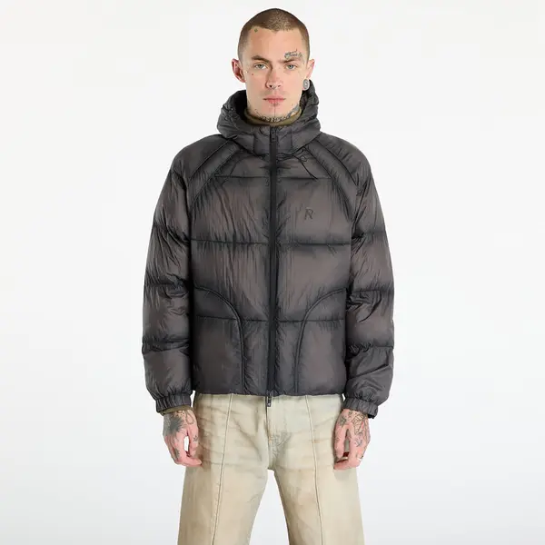 REPRESENT Jakna REPRESENT Translucent Hooded Puffer Washed Black XL
