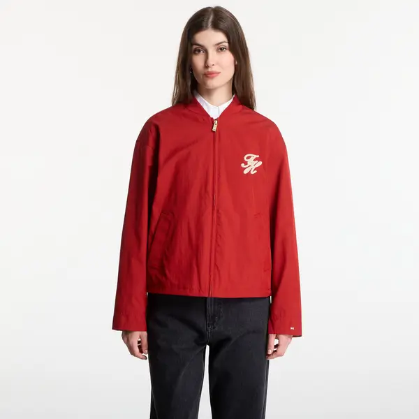 Tommy Hilfiger Jakna Tommy Hilfiger Cotton Bomber Dark Magma S