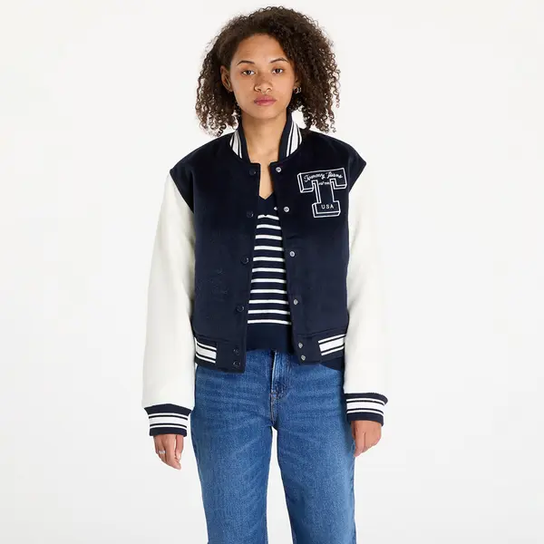 Tommy Hilfiger Jakna Tommy Jeans Letterman Jacket Blue XS
