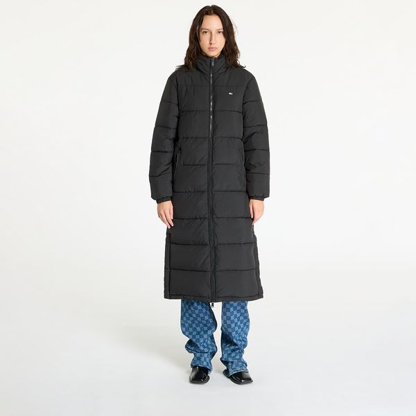 Tommy Hilfiger Jakna Tommy Jeans Maxi Essential Puffer Coat Black XS