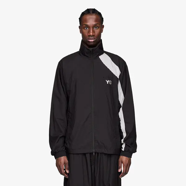 Y-3 Jakna Y-3 Raw Edge 3 Stripes Nylon Shell Jacket Black M