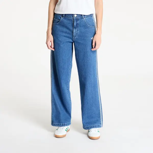adidas Originals Jeansice adidas Adicolor Denim 3 Stripes Track Pants Indigo Denim 27/32