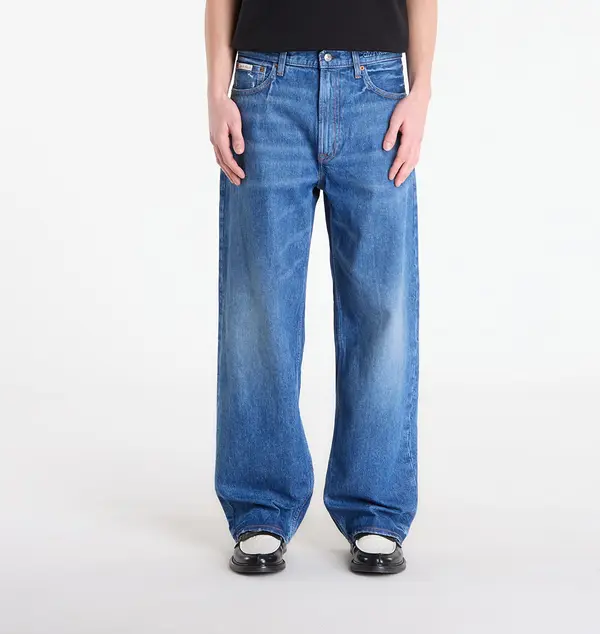 Calvin Klein Jeansice Calvin Klein Jeans Baggy Ck Boulder Jeans Blue W32/L32