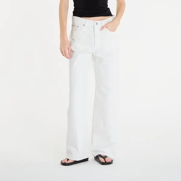 Calvin Klein Jeansice Calvin Klein Jeans Low Rise Soft Baggy Jeans White S/29