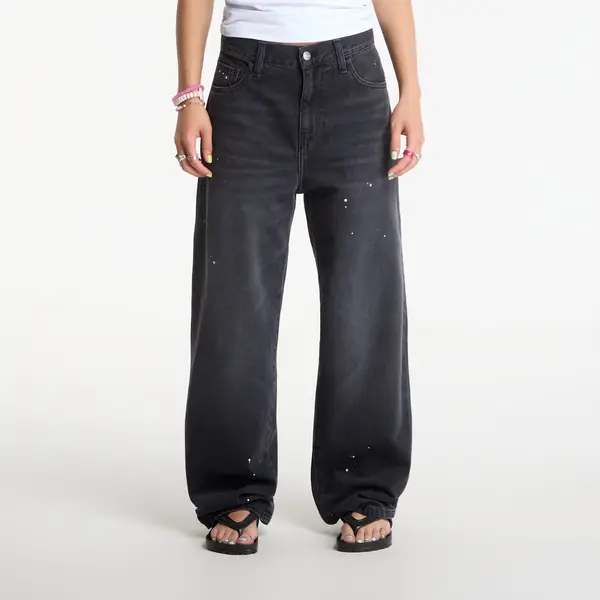 Carhartt WIP Jeansice Carhartt WIP W' Arin Pant Black Destroy Wash, Splatter 32