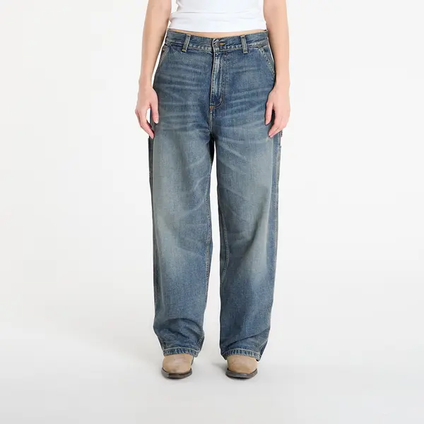 Carhartt WIP Jeansice Carhartt WIP W' Brandon Single Knee Pant Blue Worn Used Wash XS