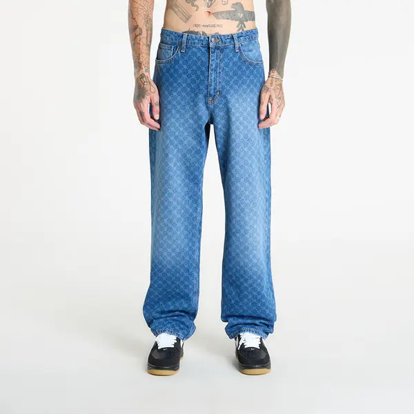 Daily Paper Jeansice Daily Paper Amba Monogram Jeans New Mid Blue XS