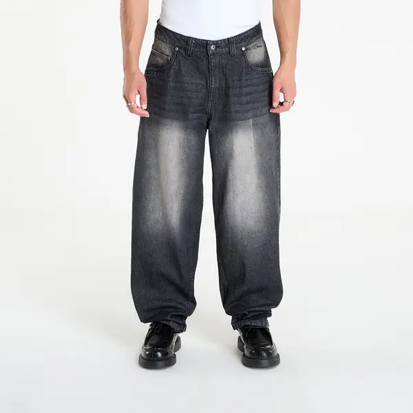 DIME Jeansice DIME Classic Baggy Denim Pants Sandblasted Black 36