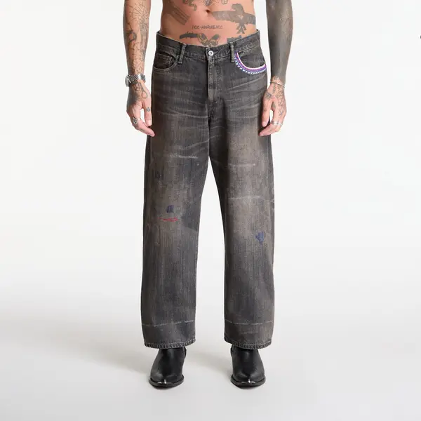 NEIGHBORHOOD Jeansice NEIGHBORHOOD Savage Denim Dp Wide Pants Black S