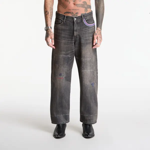 NEIGHBORHOOD Jeansice NEIGHBORHOOD Savage Denim Dp Wide Pants Black XL