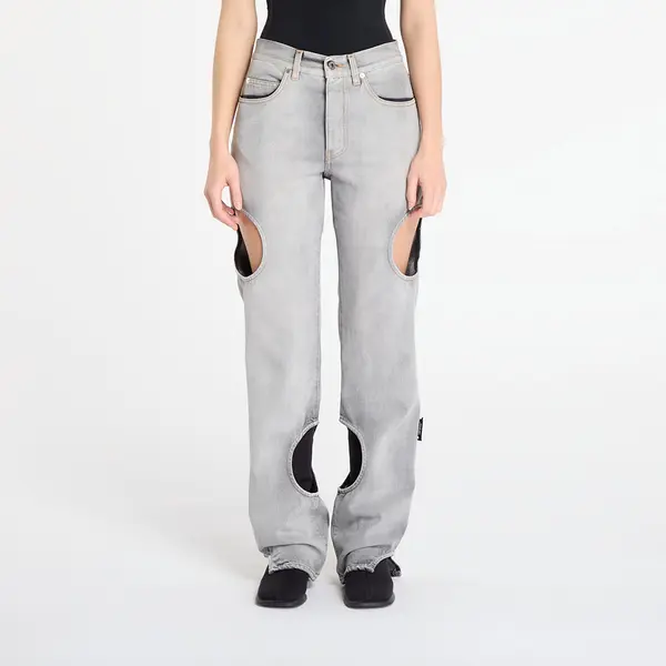 Off-White Jeansice Off-White Meteor Denim Pants Bleach Black/ No Color 27