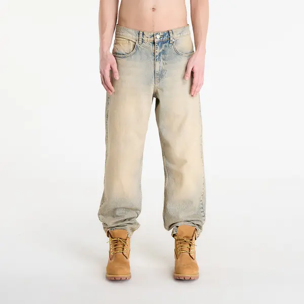 Patta Jeansice Patta Dirty Whiskers Denim Pants Sandwashed Light Blue Denim 34