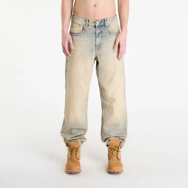 Patta Jeansice Patta Dirty Whiskers Denim Pants Sandwashed Light Blue Denim 34