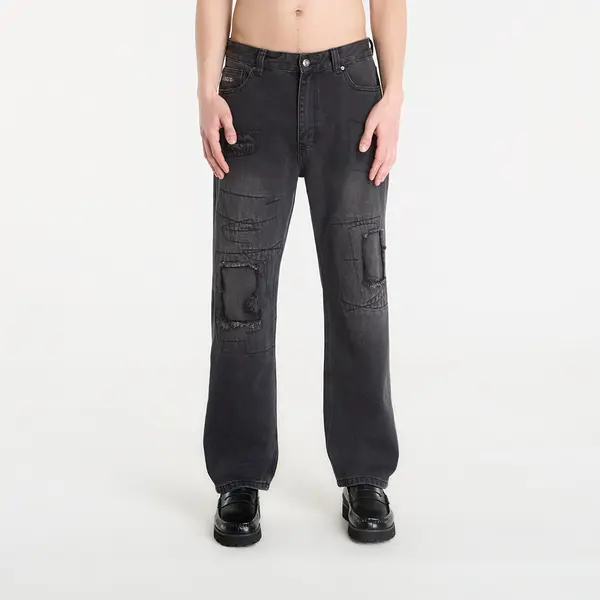 Wasted Paris Jeansice Wasted Paris M Ripped Manc Faded Black 36